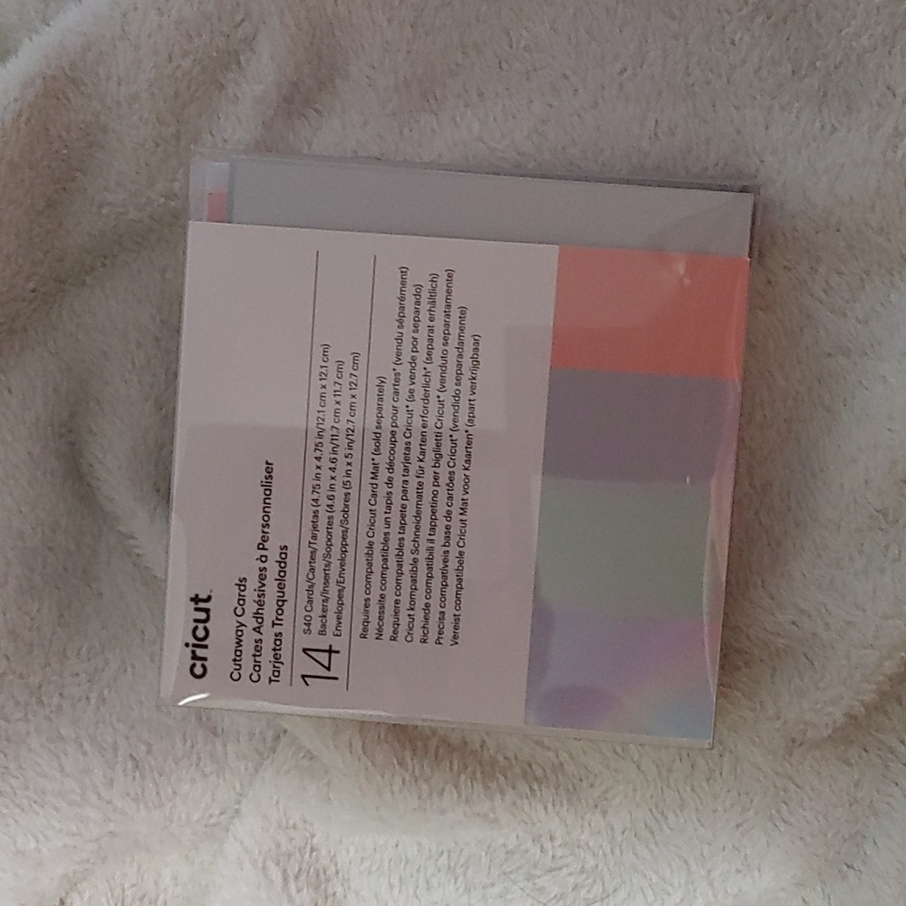Cricut cutaway cards